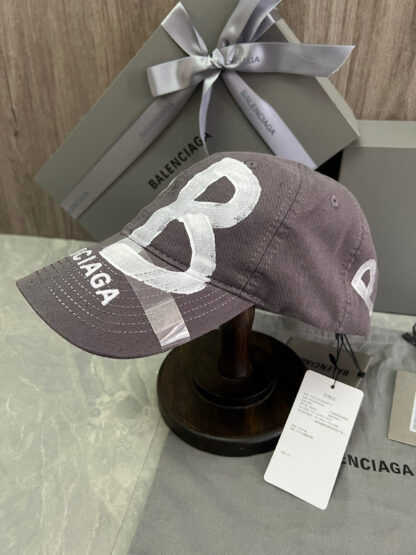 Balenciaga all-match logo embroidered baseball cap - Image 3
