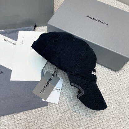 Balenciaga all-match logo embroidered baseball cap - Image 3