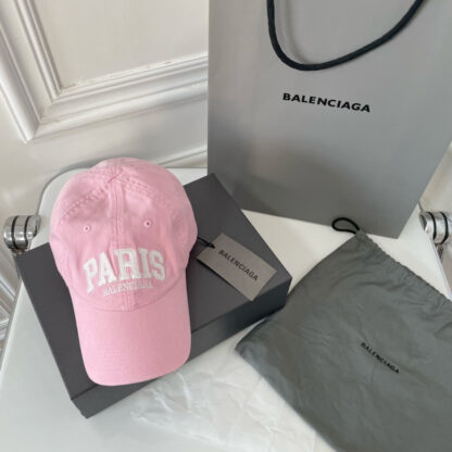 Balenciaga all-match logo embroidered baseball cap - Image 3