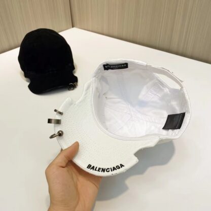 Balenciaga unisex Korean style British casual custom baseball cap - Image 3