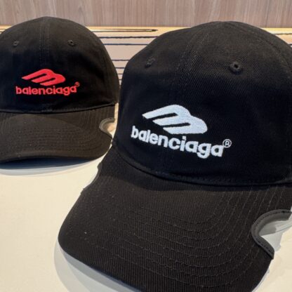 Balenciaga unisex Korean style British casual custom baseball cap - Image 3