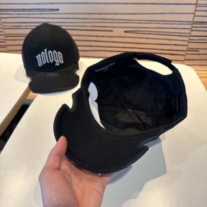 Balenciaga Unisex Korean British Casual Custom Baseball Cap - Image 3