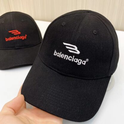 Balenciaga Unisex Korean British Casual Custom Baseball Cap - Image 3