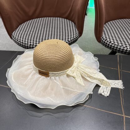 Balenciaga French wave-edge sun hat - Image 2