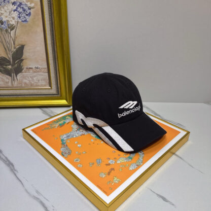 Balenciaga pure cotton Japanese and Korean fashion baseball cap - Image 3