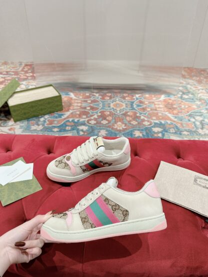 Gucci distressed dirty casual shoes catwalk style - Image 4