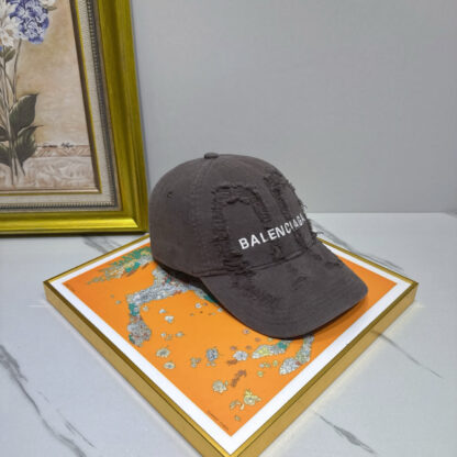 Balenciaga pure cotton old fashioned baseball cap - Image 3