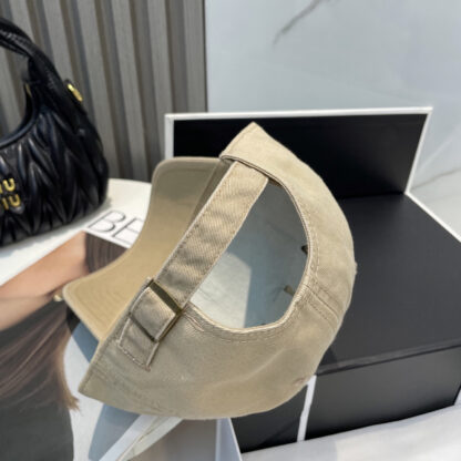 Balenciaga washed cotton trendy baseball cap - Image 3