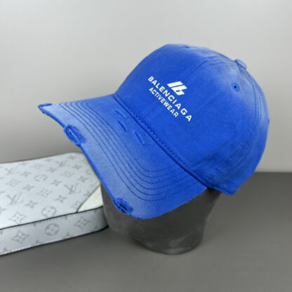 Balenciaga classic quote embroidered couple baseball cap - Image 3