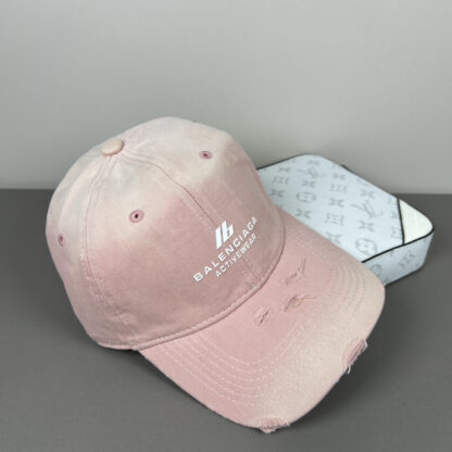 Balenciaga classic quote embroidered couple baseball cap - Image 3