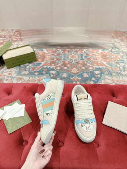 Gucci distressed dirty casual shoes catwalk style - Image 4