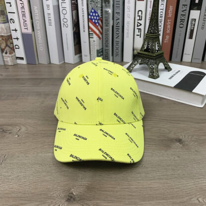 Balenciaga full print LOGO hard top casual cap - Image 3