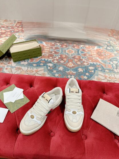 Gucci distressed dirty casual shoes catwalk style - Image 4