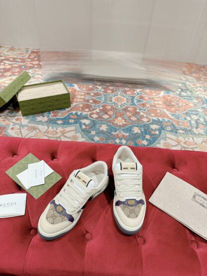 Gucci distressed dirty casual shoes catwalk style - Image 4