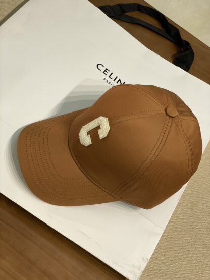 Celine Toffee Elegant and Sophisticated Comfort Baseball Cap - Image 3