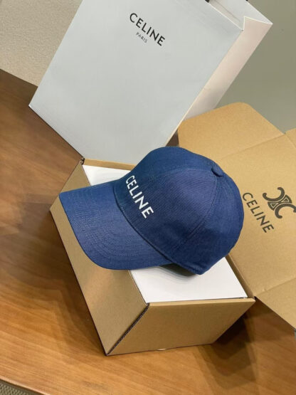 Celine denim comfortable soft durable baseball cap - Image 3