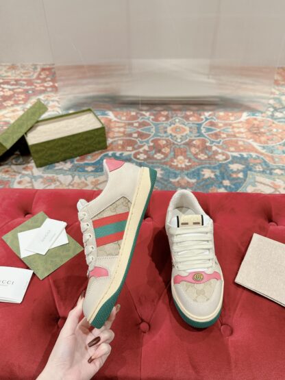Gucci distressed dirty casual shoes catwalk style - Image 4