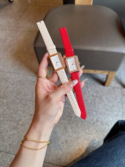 Chanel Fashion Simple Sugar Cube Watch - Image 3