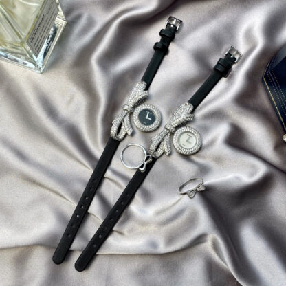 Chanel diamond bow watch - Image 4