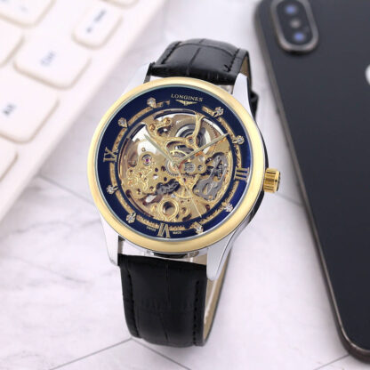 Longines automatic engraved movement fashion watch - Image 4