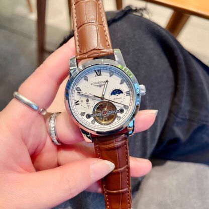 Longines Business Casual Classic Skeleton Design Watch - Image 4