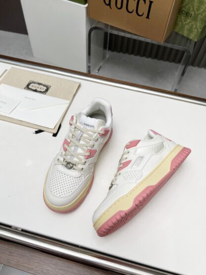 Gucci high and low top distressed sneakers