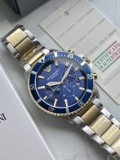 Armani multi-dial design fashion watch - Image 3
