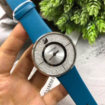 Swarovski starry leather strap women's watch - Image 2