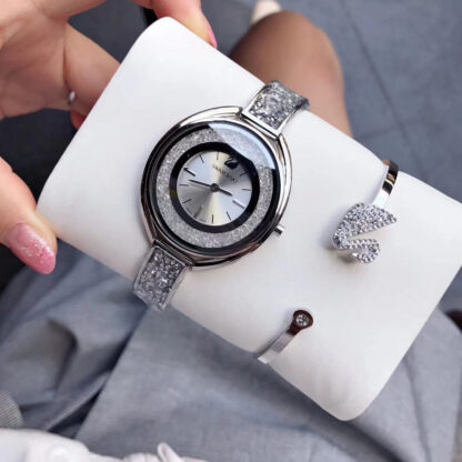 Swarovski crystal diamond watch - Image 3