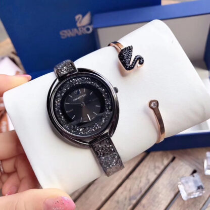 Swarovski crystal diamond watch - Image 3