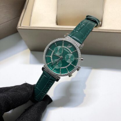 Swarovski's new PASSAGE fashion crystal-set three-eye chronograph - Image 3