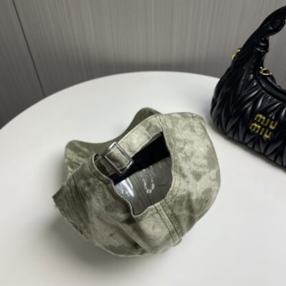 Celine Spring Washed Baseball Cap - Image 3