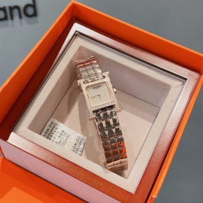 Hermes Square Dial Fashionable Temperament Watch - Image 3