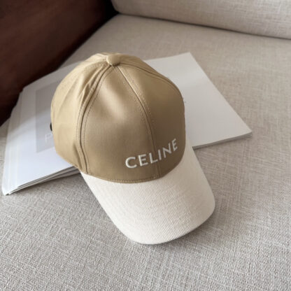 Celine letter embroidered couple fashion baseball cap - Image 3
