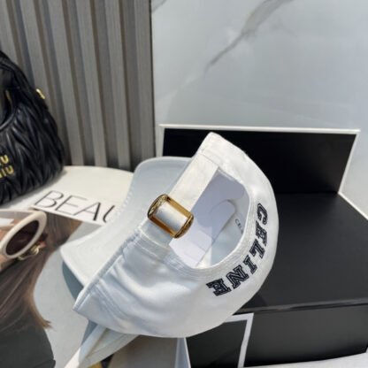 Celine simple letters fashion trend advanced baseball cap - Image 3
