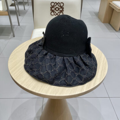 Celine colored plastic sunscreen breathable sun hat - Image 2