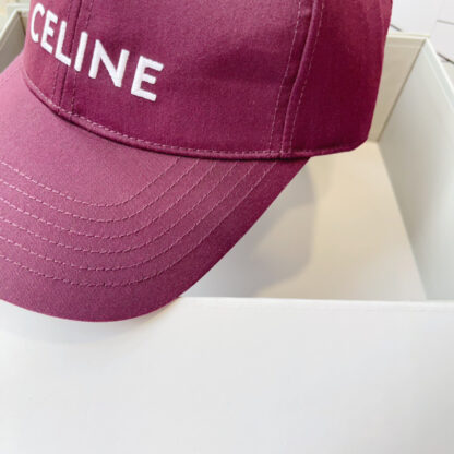 Celine all-match embroidered letters baseball cap - Image 3