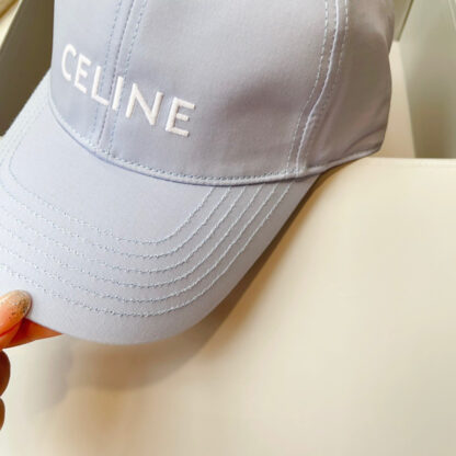 Celine all-match embroidered letters baseball cap - Image 3