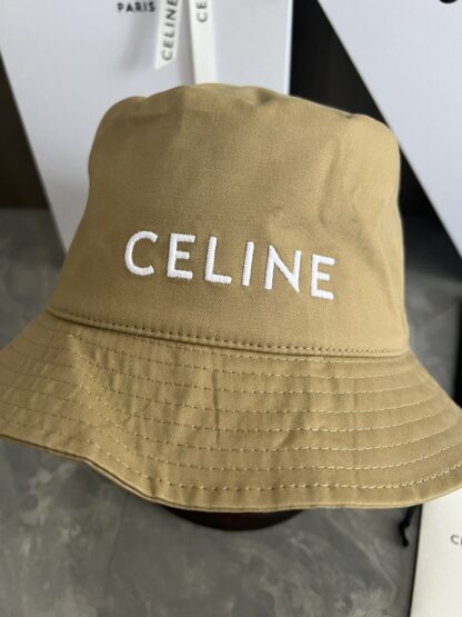 Celine Embroidered Lightweight Bucket Hat - Image 3