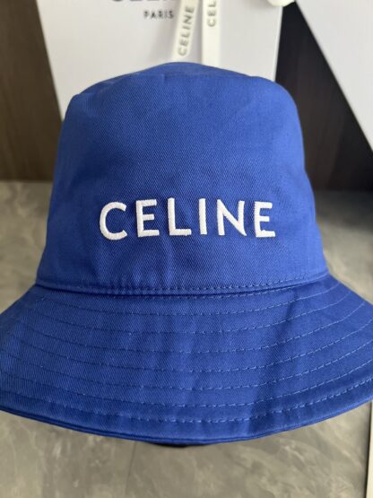 Celine embroidered lightweight bucket hat - Image 3