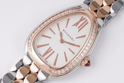 Bulgari Gold-plated Simple Snake Shadow Watch - Image 3