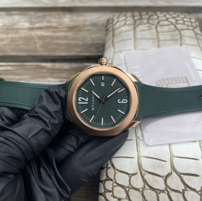 Bulgari octagonal design noble and domineering mechanical watch - Image 3
