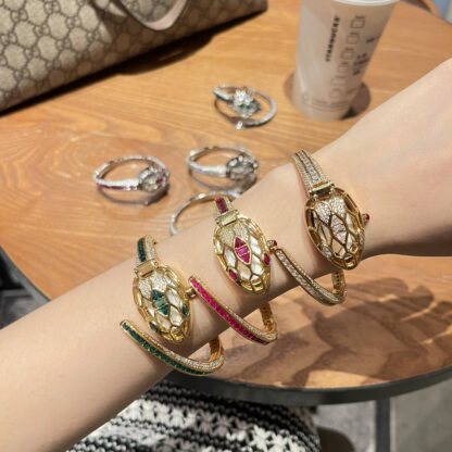 Bulgari Fashion Snake Bracelet Watch - Image 3