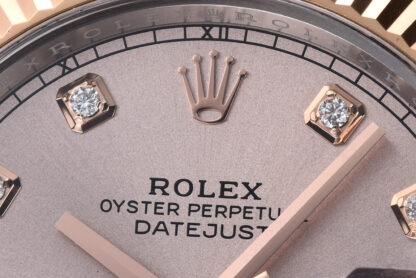 Rolex 126331 Moissanite Rose Gold 41mm Datejust - Image 3