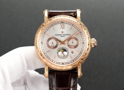 Vacheron Constantin Business Casual Engraved Watch - Image 3
