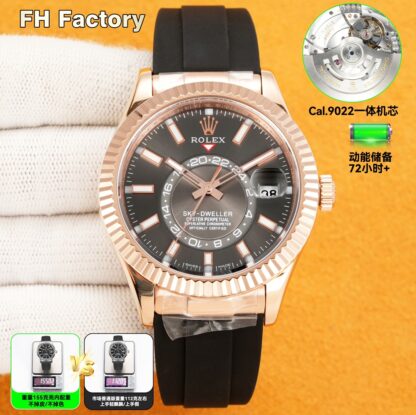 Rolex FH factory uses 904L stainless steel case with internal weight - Image 3