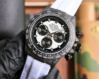 Rolex Cosmochronograph Daytona Series Carbon Fiber Luminous Case Custom Edition - Image 3