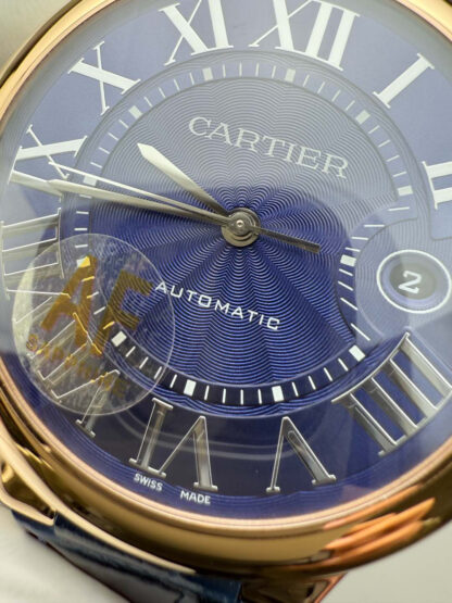 Cartier Blue Balloon Rose Gold Mechanical Watch - Image 3
