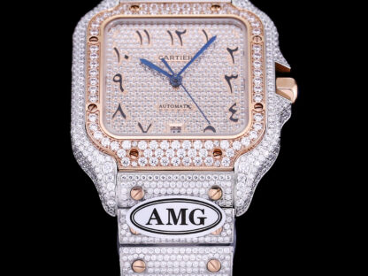 Cartier luxury shining mechanical watch - Image 3
