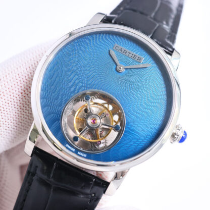Cartier unique exquisite tourbillon mechanical watch - Image 3